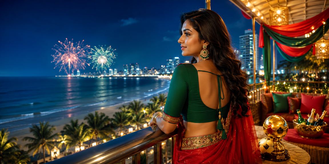 কক্সবাজার সৈকতের পাশে ধ্বনি এবং আলোর মাঝে ক্যাসিনো গেম উপভোগ করছেন একজন যুবক